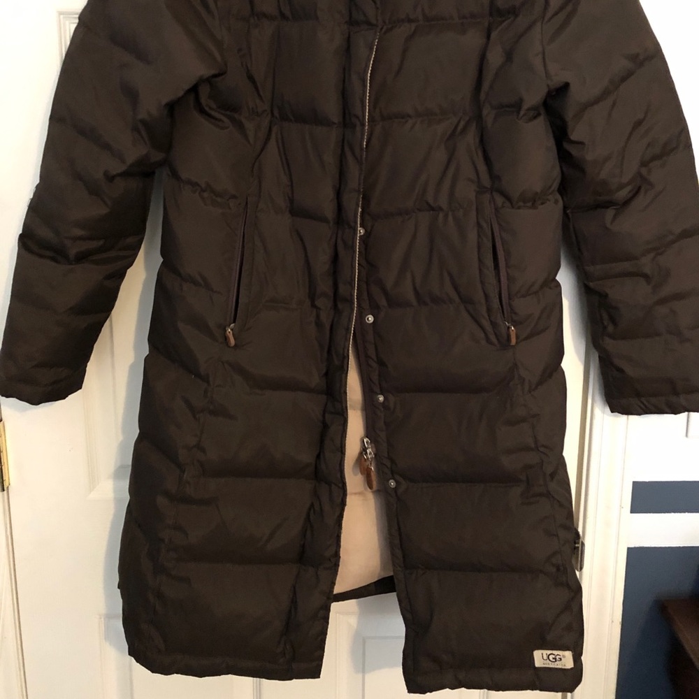 Women’s Dark Brown UGG Parka Size L